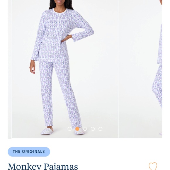 Purple Monkey Pajamas - Picture 1 of 1